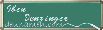 Iben Denzinger Visitenkarte